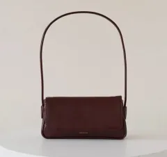 エクリット バゲットバッグ ダークブラウン