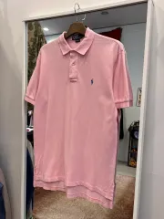 Polo RL ポロ Ralph Lauren(ラルフローレン) ポロTシャツ pk 半袖 Tシャツ （ pink ）