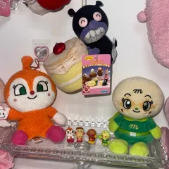 メロンパンアンパンマンメロンパンぬいぐるみフィギュアセットまとめ出品