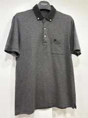 BURBERRY(バーバリー ) ロンドン メンズ カラー 半袖Tシャツ ブラックグレー ミディアム