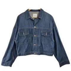 LOWRYS FARM ローリーズ・ファーム デニム ジャケット L コットン 100 %