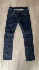 31 RICK OWENS DRKSHDW(リックオウエンス ダークシャドウ) デトロイトカット 生デニム ジーン デニム