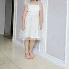 女児 レース ワンピース 新品