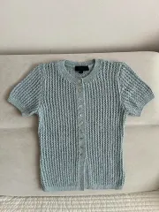 ZARA(ザラ) 半袖 ニット カーディガン