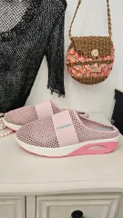 メッシュ ミュール スリッパ