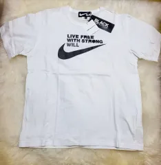 黒 COMME des GARCONS(コム・デ・ギャルソン) x Nike(ナイキ） Tシャツ