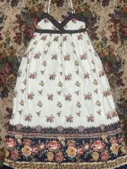 オリエンタル ロング丈ワンピース