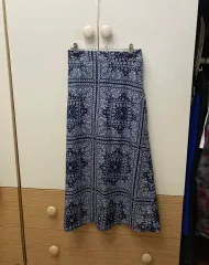 ベイズリー バンディング スカート (着用画像)