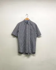 トミーヒルフィガー ギンガムチェック シャツ S