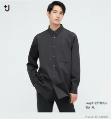 UNIQLO(ユニクロ) ＋ J スーピマコットン コットン レギュラーフィット シャツ