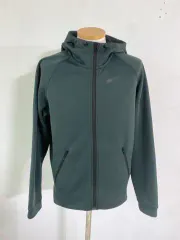 (本物) ナイキ Dri-Fit 起毛フード付きジップアップジャケット (メンズ) 95 ）