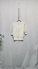 フラワーポイント カーディガン