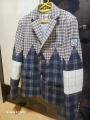ほぼ新品 MONCLER(モンクレール) ガンマブルー ウールジャケット
