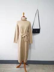 ニット ロング ワンピース ( A1