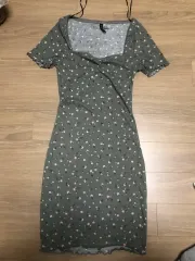 H ＆ M フラワー ミニワンピース