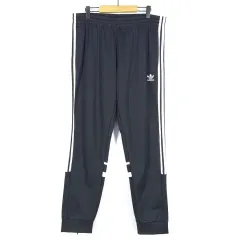 adidas(アディダス) メンズ 表と裏の番号 CUTLINE イージーパンツ 黒 2XL （ HU38715 ）