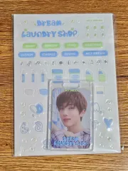 NCT(エヌシーティー) DREAM LAUNDRY SHOP チソン(JISUNG) トレカホルダー トレカケース ステッカーシール セット