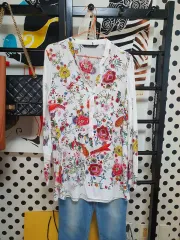 ZARA ザラ ロング シャツ 2枚 M