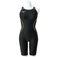 新品 [ミズノ] スイム 水泳 競泳 レース水着 ストリームエース ハーフスーツ（マスターズバック）【FINA承認済】 N2MG1240 レディース ブラック/チャコール