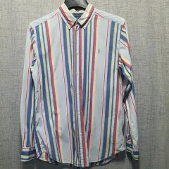 ポロラルフローレン メンズ ストライプ オックスフォード シャツ XL