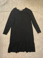 ZARA(ザラ) ニット 黒 ワンピース L