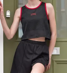 XXMX バウンスします メッシュ ノースリーブ ブラック (エクスシミックス)