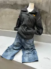 *レア* ビンテージ THE NORTH FACE(ザ・ノース・フェイス) GORE-TEX₍ゴアテックス ) ブラック ウィンドブレーカー