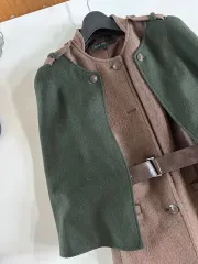 オリーブデオリーブケープコート ケープコート レディースコート