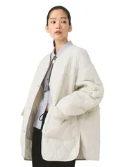 【在庫処分】[レイビームス] ブルゾン キルティング ノーカラー ブルゾン レディース 61180020111