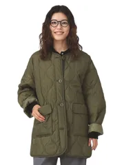 【新着商品】[レイビームス] ブルゾン キルティング ノーカラー ブルゾン レディース 61180020111