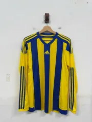 （ 105 ) アディダス 機能性 ストライプ 長袖Tシャツ