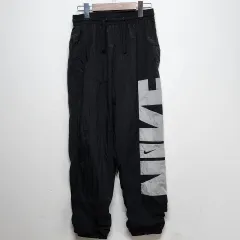 ナイキ NIKE ビックロゴ ナイロン ジョガー パンツ ウィメンズ ブラック M