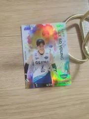 20scc コボ GSカルテックス イソヨン プリンティング サイン オート バレーボール カード