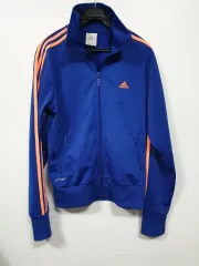 adidas(アディダス) 青 PES ジップアップ トラックトップス 100 サイズ