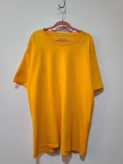 チャンピオン 半袖Tシャツ 黄色 L