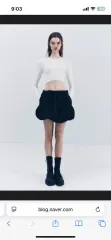 ZARA(ザラ) バルーン ミニ スカート xs