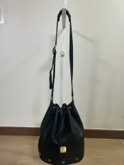 MCMバケットバッグ ブラック