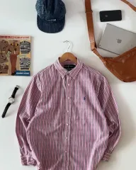 ポロ Ralph Lauren(ラルフローレン) ストライプ シャツ L