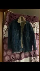 フリースデニムジャケット