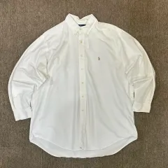 (size17)POLO RALPH LAUREN 白シャツ