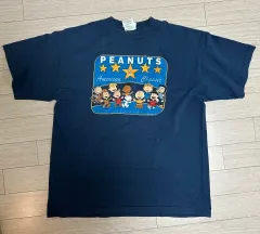 XL ピーナッツ SNOOPY チャーリーブラウン 50周年 半袖Tシャツ