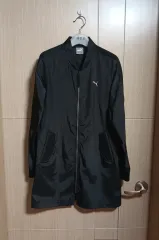 レディース PUMA プーマ ロング ウィンドブレーカー ジャケット (90)