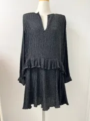 ザラ ドット フリル ONE PIECE