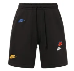 Nike(ナイキ） ESSENTIALS(エッセンシャルズ) フレンチ テリー トリプル スウッシュ ショートパンツ ハーフパンツ 黒