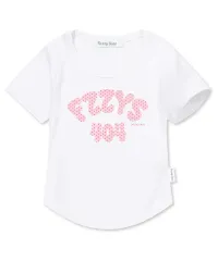 新品 ファジースキャン ピンク ドット スリムフィット 半袖T Free