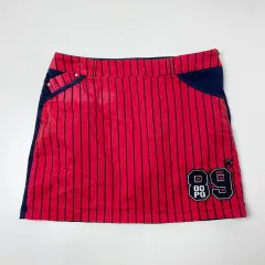 中古 PEARLY GATES(パーリーゲイツ) レディース ゴルフ スカート 赤 1