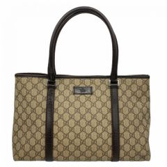 グッチ(Gucci) グッチ トートバッグ GGスプリーム 114595  ブラウン レディース