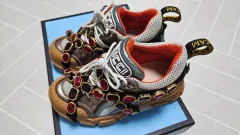 GUCCI(グッチ) フラッシュトラック シューズ 35 サイズ