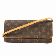 ルイ・ヴィトン(Louis Vuitton) ルイ・ヴィトン ショルダーバッグ モノグラム ポシェットツインGM M51852 ブラウンレディース