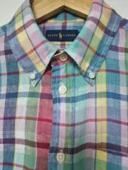 POLO RALPH LAUREN(ポロラルフローレン) リネン 半袖 シャツ